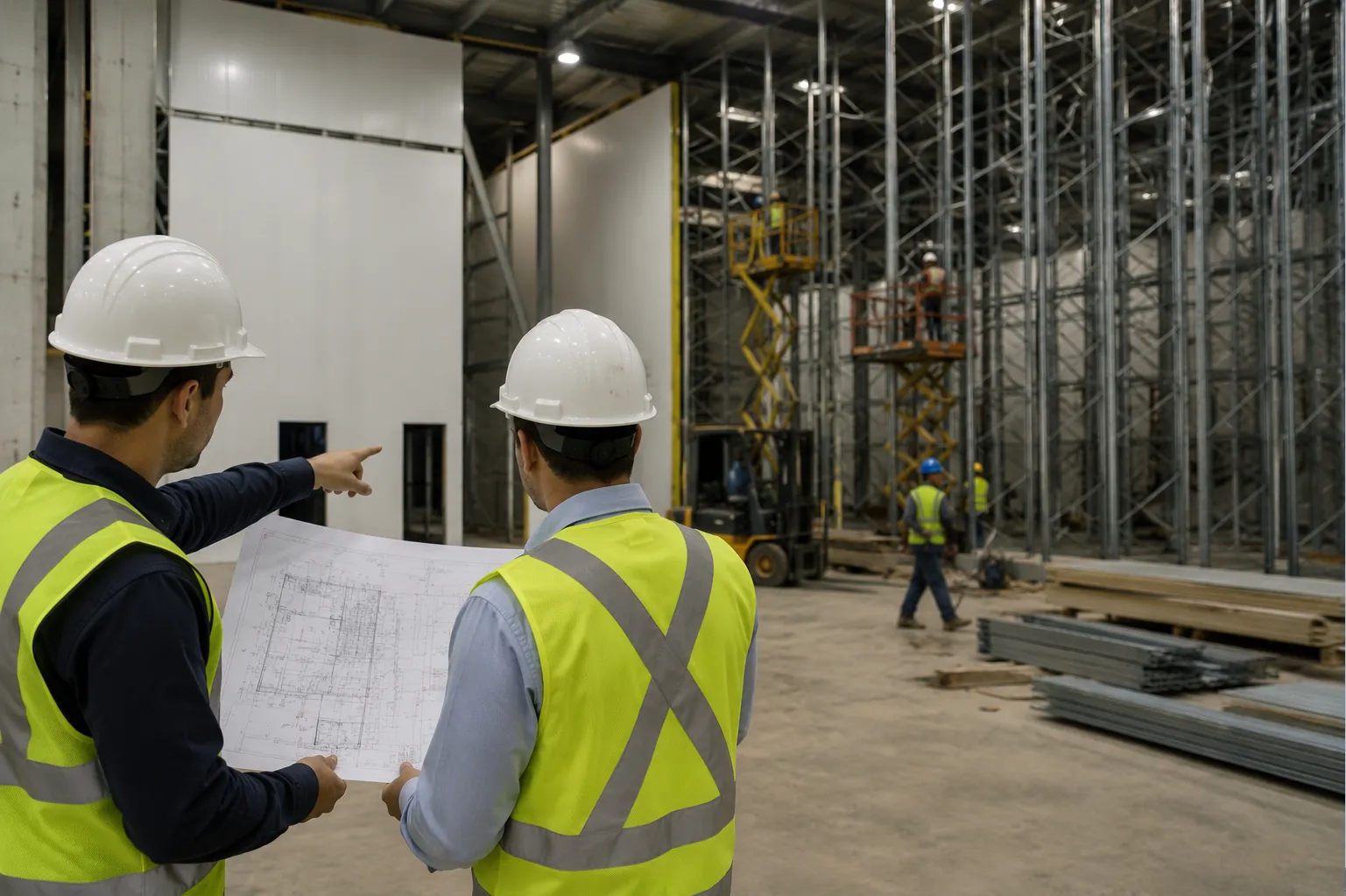 Projeto técnico para galpão logístico